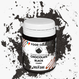 Barwnik do czekolady Czarny Black 20 g – proszek do mas tłustych Foodcolours