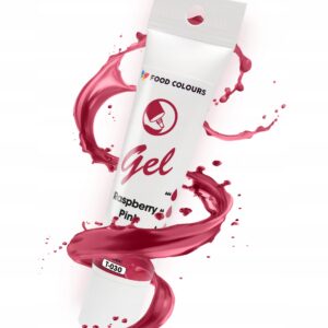 Barwnik w żelu malinowy Raspberry Pink Gel Food Colours Tubka 30 g