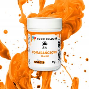 Barwnik spożywczy w żelu Food Colours pomarańczowy Orange 35 g