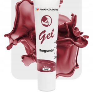 Barwnik w żelu bordowy Burgundy Gel Food Colours Tubka 30 g