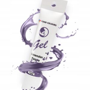 Barwnik w żelu lawendowy Lavender Purple Gel Food Colours Tubka 30 g