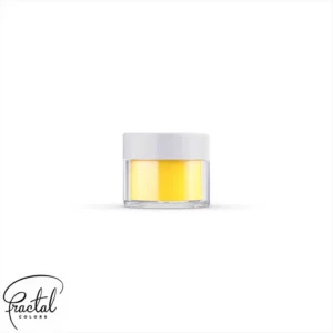 Barwnik spożywczy pudrowy matowy żółty Canary Yellow Fractal 2,5 g