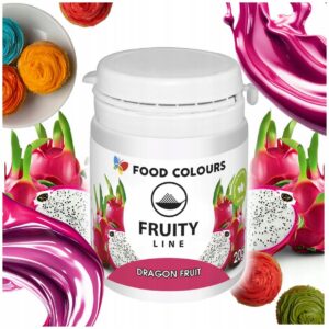 Barwnik naturalny w proszku Fruity Line Dragon Foodcolours 20g