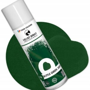 Zamsz w spray’u zielony butelkowy Bottle Green 250 ml, Food Colours
