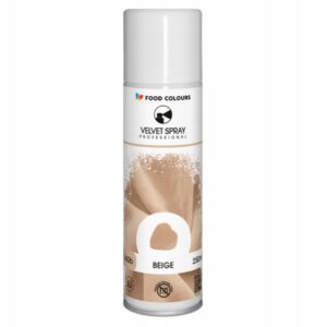 Zamsz w spray’u beżowy Beige 250 ml, Food Colours