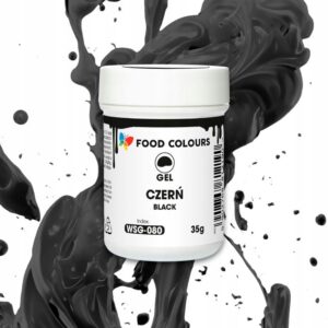 Barwnik spożywczy w żelu Food Colours Czarny Black 35 g