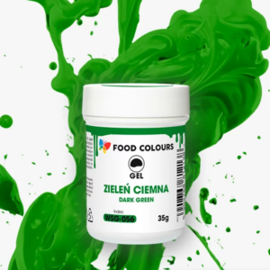 Barwnik spożywczy w żelu Food Colours Zieleń Ciemna Dark Green 35 g