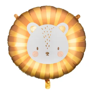 Balon foliowy Lew, 70×67 cm, mix