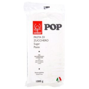 Masa cukrowa do pokrywania Modecor biala Pop 1 kg