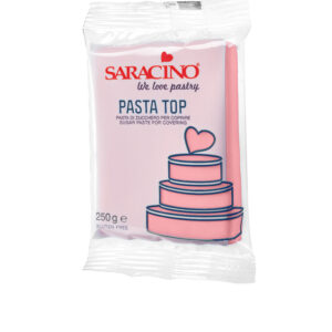Masa cukrowa do pokrywania Saracino różowa Pink top paste 250 g