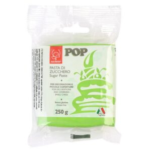 Masa cukrowa do pokrywania Modecor zielona Pop 250 g