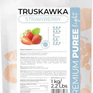 Premium Puree Light Truskawka 1 kg