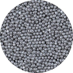 Perelki maczki 2 mm srebrne 60 g Dekor Pol