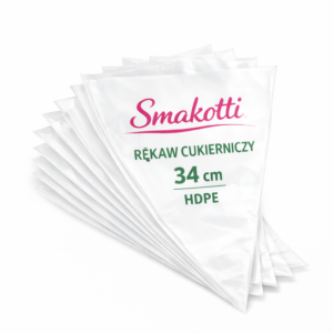 Rękaw cukierniczy Smakotti HDPE 34 cm, 50 sztuk