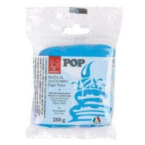 Masa cukrowa do pokrywania Modecor niebieska Pop 250 g