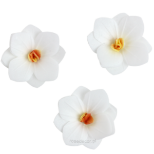 Kwiaty waflowe Hortensja biala Rose Decor 18 szt.