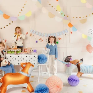 Stojący balon foliowy Corgi, 88×70 cm, mix