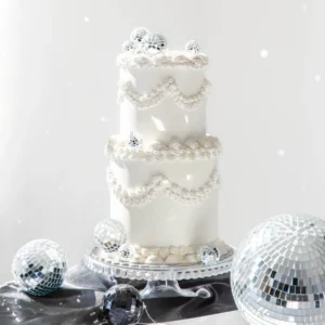 Toppery Kula Silver Disco 8 szt.