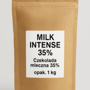 MILK INTENSE 35% – Czekolada mleczna 35% – opak. 1kg