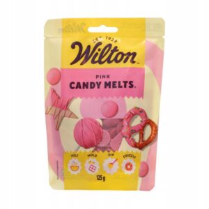Polewa czekoladowa różowa Candy Melts Pink Wilton 125 g