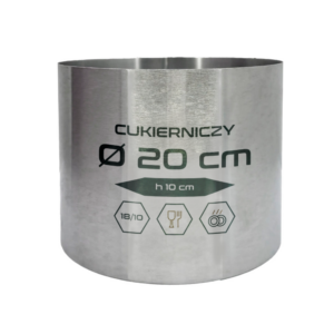 Rant okrągły cukierniczy Ø 20 cm, wys. 10 cm