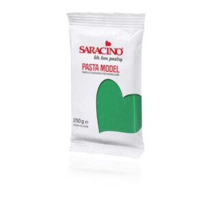 Masa cukrowa do modelowania Saracino Zielona Green 250 g