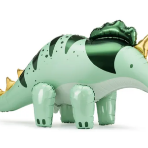 Balon foliowy Triceratops, 101×60.5cm, zielony