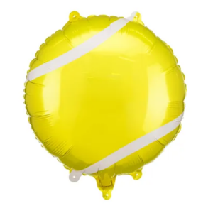 Balon foliowy Piłka tenisowa, 35×35 cm, mix