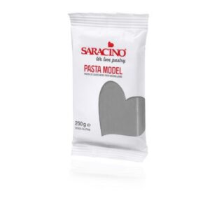 Masa cukrowa do modelowania Saracino Szara Grey 250 g