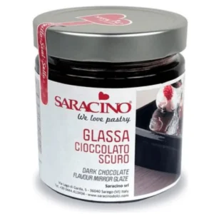 Lustrzana polewa ciemna czekolada mirror glaze Saracino 350 g