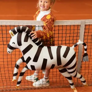Balon foliowy Zebra, 115×85 cm, mix