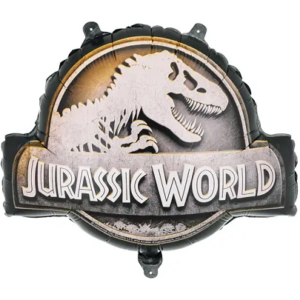 Balon foliowy Logo Jurassic World, 45×37 cm, mix