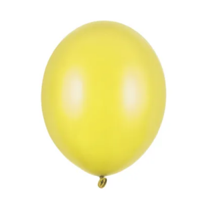 Balony Strong 30 cm, Metallic Lemon Zest – 10 szt.