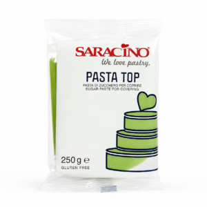 Masa cukrowa do pokrywania Saracino zielona Light Green top paste 250 g