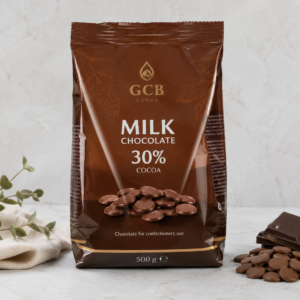 Czekolada mleczna 30% GCB Cocoa 500 g