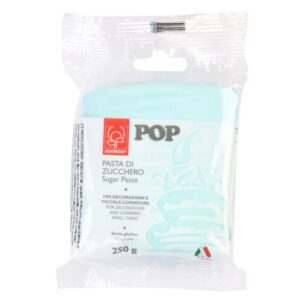 Masa cukrowa do pokrywania Modecor błękitna Pop 250 g