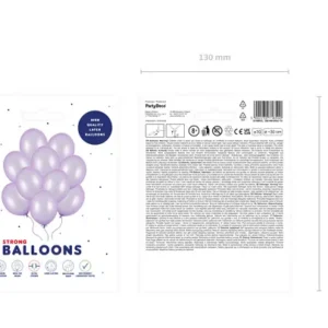 Balony Strong 30 cm, Metallic Wisteria – 10 szt.