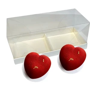 Pudełko na 2 monoporcje 19x9x8 cm białe Designpack