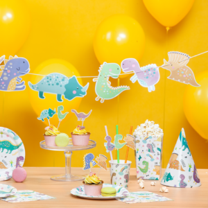 Toppery na tort Dinozaury 6szt. PartyPal