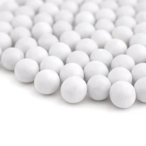 Dekoracyjne kulki czekoladowe Pearl white chocoballs 90g Slodki Bufet