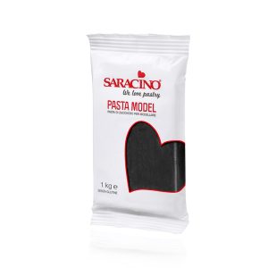 Masa cukrowa do modelowania Saracino Czarna Black 1 kg