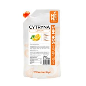 Pulpa cytrynowa. Sok z Cytryn 100% NFC Menii 1 kg