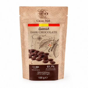 Czekolada deserowa bez cukru 61,1% Cacao Mill 100 g