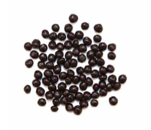 Posypka czekoladowa – chrupiące kuleczki ONYX deserowe śr.4 mm 0,5 kg