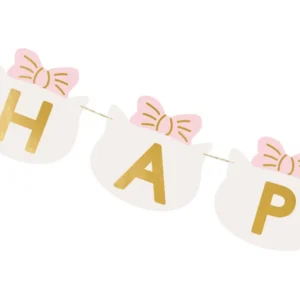 Baner Happy Birthday Kotki, 2.8 m, mix