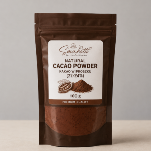 NATURAL CACAO POWDER KAKAO W PROSZKU (22-24%) – 100 g