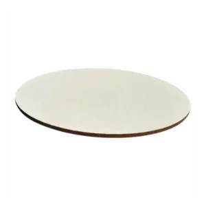Podkład pod tort HDF Białe 20 cm