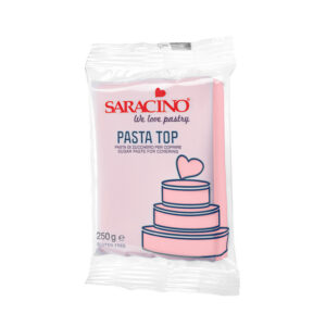 Masa cukrowa do pokrywania Saracino różowa Light baby pink top paste 250 g