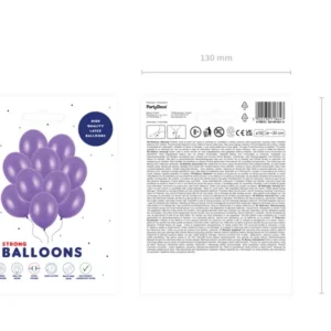 Balony Strong 30 cm, Metallic Purple – 10 szt.