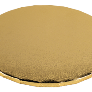 Podkład pod tort okrągły zloty śr. 28 cm, gr. 1,2 cm Julita